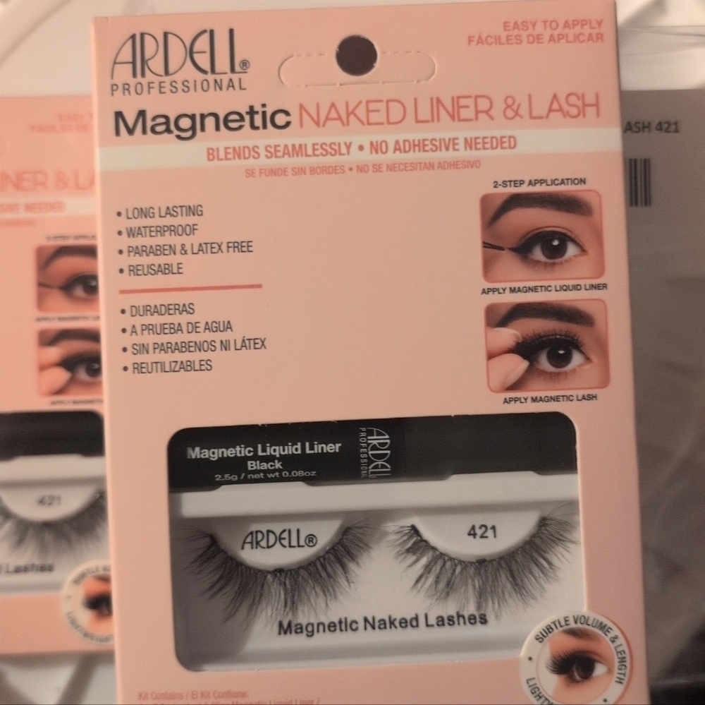 Ardell Magnetic Naked Liner & Lash Kit- 2pk Black